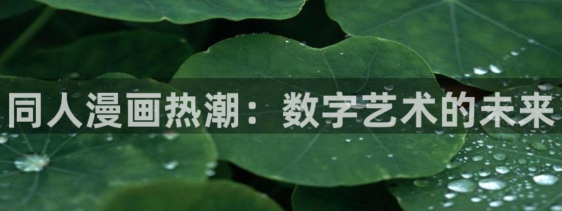 羞羞漫画小说网：同人漫画热潮：数字艺术的未来
